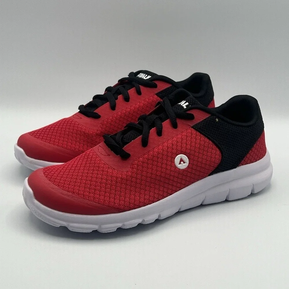 Airwalk Gusto XT II‎ Cross Trainer Red Lace Up Shoes - Kids Size 3 NEW